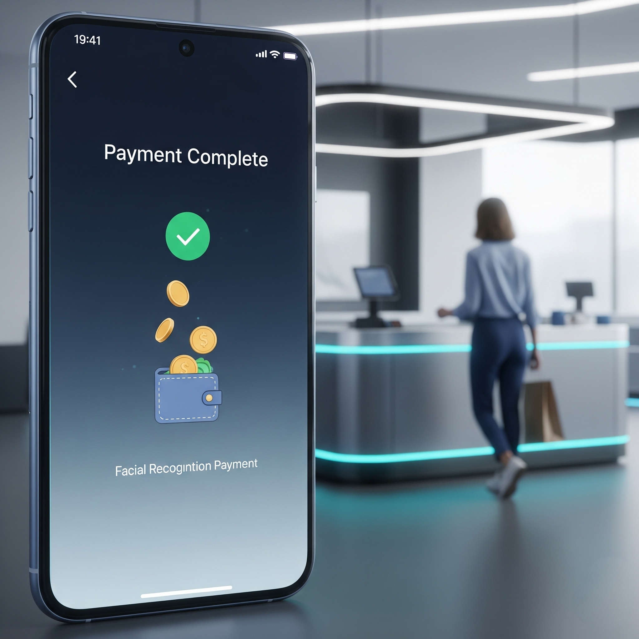 Payment completed instantly